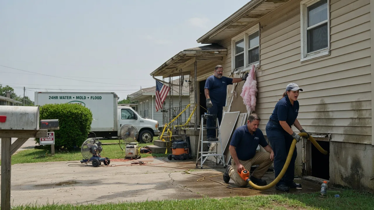 Water Damage Repair in Medicine Park, OK near me
